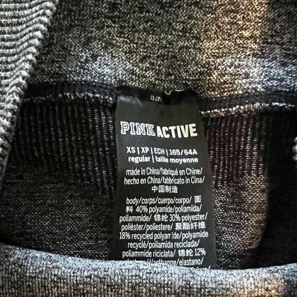 Pink Active Classic Seamless Leggings. Size XS, brand new, never worn. - Picture 5 of 6